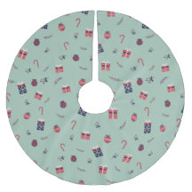 Kute kerstcadeaupatroon voor siervoorwerpen