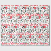 Kute kerstinpakken papier (Vlak)