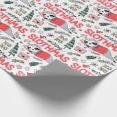 Kute kerstinpakken papier (Hoek)