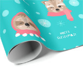 Kute kerstinpakken papier (Rol Hoek)