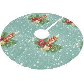 Kute kerstkaarsen en spugen kerstboom rok (Gekanteld)