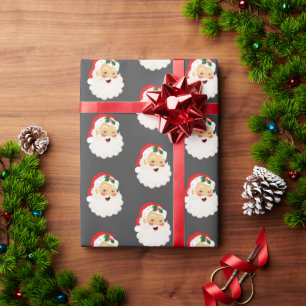 Kute kerstkerstkerstkerstcadeaupapier cadeaupapier