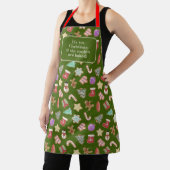 Kute kerstkoekjes schort (Insitu)