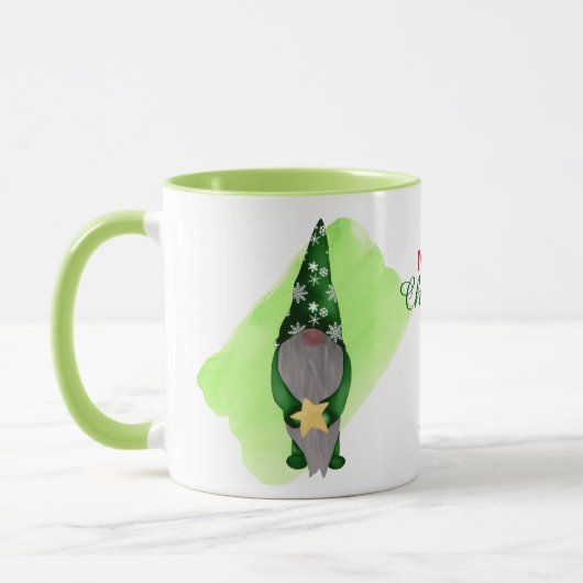 Kute kerstkoepel met Gold Star Mok (Links)