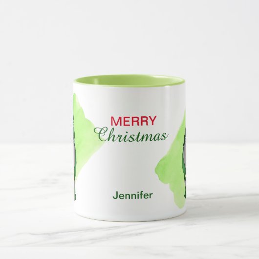 Kute kerstkoepel met Gold Star Mok (Midden)