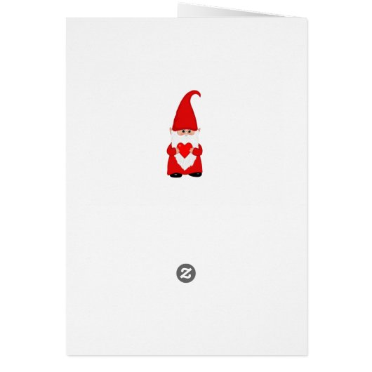 Kute kerstkoepel met hart (Achterkant)