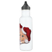 Kute kerstlabrador Puppy and Oranje Tabby Waterfles (Rechts)