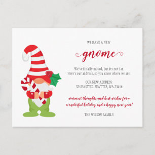 Kute Kerstmis Gnome We hebben de vakantiebeweging  Briefkaart