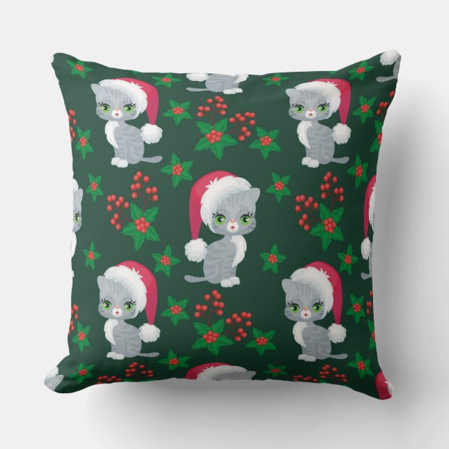 Kute kerstpiloot kussen (Voorkant)