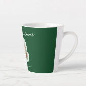 Kute kerstpuppy latte mok (Rechts)