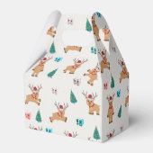 Kute kerstrenrendiertje bedankdoosjes (Achterkant)