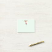 Kute kerstrenrendiertje post-it® notes (Op bureau)