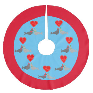 Kute kerstsissszegels kerstboom rok