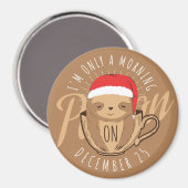 Kute kerstsleuf magneet (Voorkant / Achterkant)