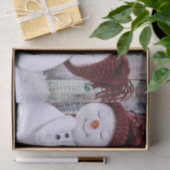 Kute kerstsnowmen-deportpapier tissuepapier (Geschenk)