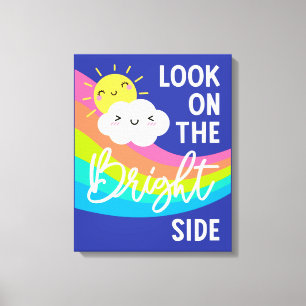 Kute Kijk op de BrightStor Canvas Afdruk