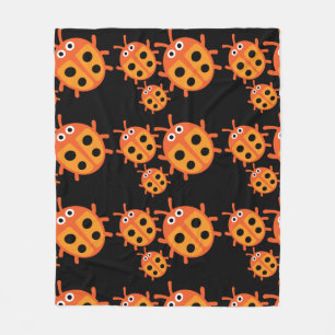 Kute Kinder ladybird Family Fleece Deken