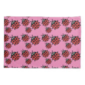 Kute Kinder ladybird Family Kussensloop (Achterkant)