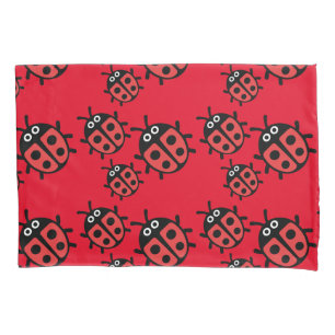 Kute Kinder ladybird Family Kussensloop