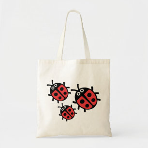 Kute Kinder ladybird Family Tote Bag