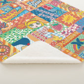 Kute Kinder Quilt Sherpa Deken (3/4)