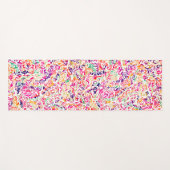 Kute klassieke kleurrijke bloemen All-Over-Pri Yogamat (Voorkant (horizontaal))