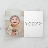 Kute kleindochter Ladybug kinderen Birthday Kaart (Binnen)