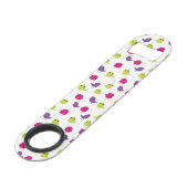 Kute kleurige vogels speed flessenopener (Achterkant Gekanteld)