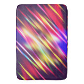 Kute kleurrijke abstracte lijnen werpen kussen iPh Badmat (Voorkant Verticaal)