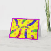 Kute krijg snel goed werk Fuzzy Kaart (Voorkant)