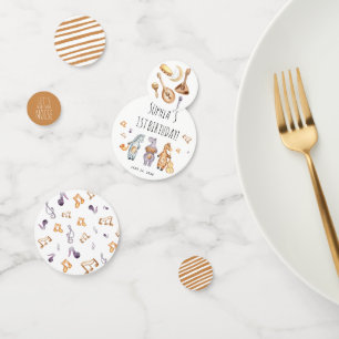 Kute laat de afgelopen dag wat lawaaierige Afrikaa Confetti