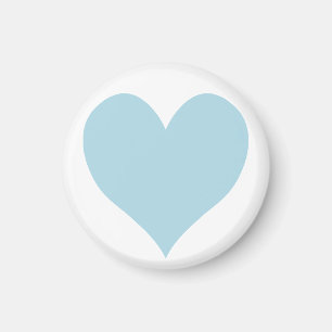 Kute Light Blue Heart Magneet