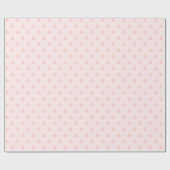 Kute Light Roze kerstbomen Cadeaupapier (Vlak)