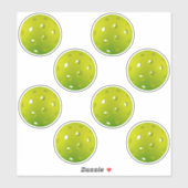 Kute limoen pickleball sticker (Vel)