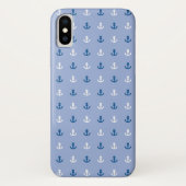 Kute Little Anchor Pattern Case-Mate iPhone Case (Achterkant)
