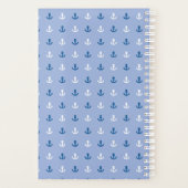 Kute Little Anchor Pattern Planner (Achterkant)
