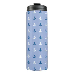 Kute Little Anchor Pattern Thermosbeker