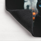 Kute Little Cat Face for Halloween Muismat (Hoek)