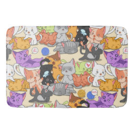 Kute Little Cats Pattern Badmat