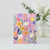 Kute Little Flowers Briefkaart (Staand voorkant)