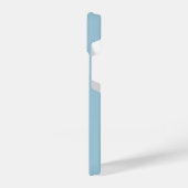 Kute Little Fox op Blue iPhone Hoesje (Linkerkant)