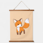 Kute Little Foxes Set van 3 Hangend Wandkleed (Voorkant 2)