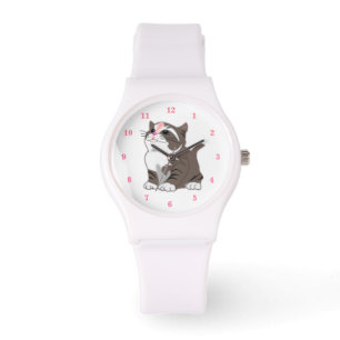Kute Little Kat Horloge
