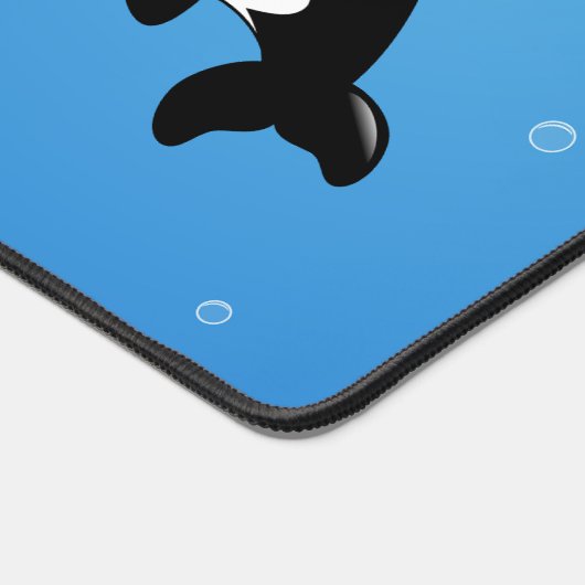 Kute Little Orca Whale in Ocean Bureaumat (Hoek)