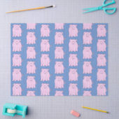 Kute Little Pig Playful Piglet Pattern Nursery DIY Tissuepapier (Craft)