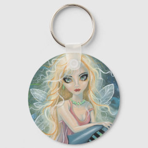 Kute Little Starlight Fairy Fantasy Art Sleutelhanger