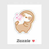 Kute Love Letter-sleuf Sticker (Vel)
