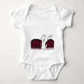 Kute luibugs en mistletoe romper (Voorkant)