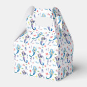 Kute mermaids onder het Zee Bedankdoosjes (Achterkant)