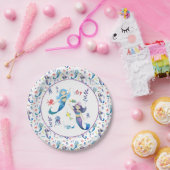 Kute mermaids onder het Zee Papieren Bordje (Feest)